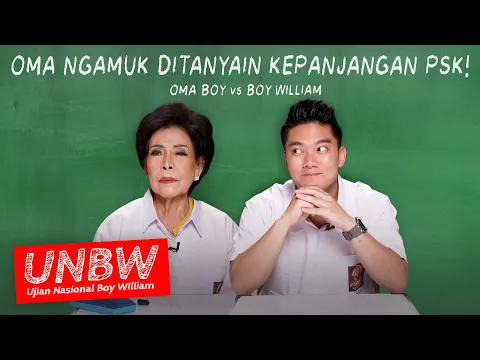 PERTANYAAN INI BIKIN OMA NYA BOY WILLIAM NGAMUK UNBW