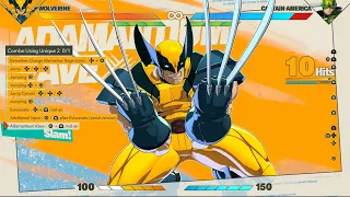 Wolverine Combo Trials Marvel Tokon Fighting Souls