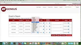 ATGenius com - Coach s Injury Report