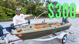 I SOLVED Small Boat Trailers for CHEAP then almost destroyed it