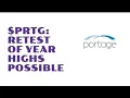 PRTG Stock Rebounding To Retest Year Highs