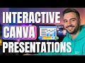 INSANE HACK FOR BEGINNERS How to Create an Interactive Canva Presentation