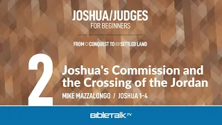 Joshua's Commission and the Crossing of the Jordan