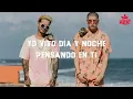 J Balvin, Bad Bunny - Si Tu Novio Te Deja Sola  (Letra)