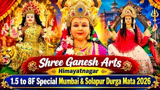 Shree Ganesh Arts Himayatnagar | 1.5 to 8 Feet Mumbai & Solapur Durga Mata 2026 | Navratri Special