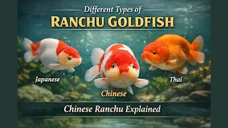 Different Types of Ranchu Goldfish Chinese Ranchu Explained