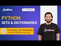 Sets Dictionaries in Python Python Fundamentals Python Training Intellipaat