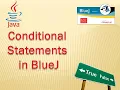 Conditional Statement Showing If Else Statement in BlueJ