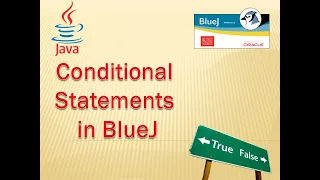 Conditional Statement Showing If Else Statement in BlueJ