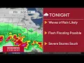 Chicago weather Waves of rain likely overnight flash flooding possible