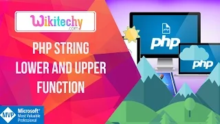 Php String Lower and Upper Function php tutorials wikitechy com
