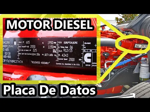 Download MP3 placa de datos del motor diesel - hoja de especificaciones de los motores y nomenclatura