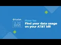 How to find your AT T Data Usage