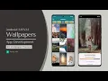 Wallpaper App in Android using VM - Part 6 Wallpaper Android Studio Tutorial