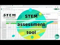 STEM assessment HOW TO