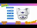 Buy Lenovo 4K WiFi Surveillance Camera 5G Wifi Outdoor Dual Lens PTZ IP Cameras Auto Tracking Audio