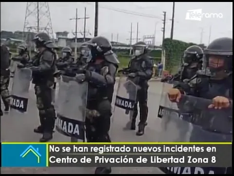 No se han registrado nuevos incidentes en centro de privación de libertad Zona 8