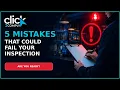 5 Mistakes That Could Fail Your Inspection