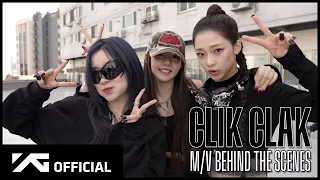 babymonster clik clak m v making film