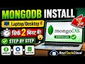 How to Download Install MongoDB 8 2 on Windows MongoDB Compass Step-by-Step Guide 2026