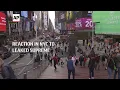Reaction in NYC to leaked Supreme Court opinion