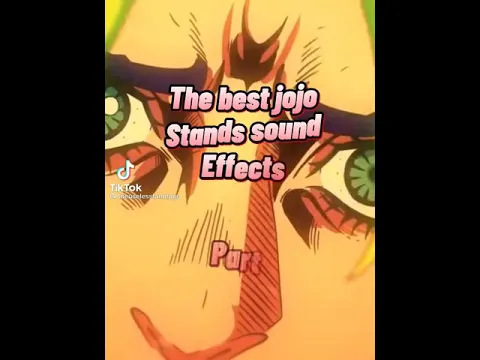 Download MP3 The best JoJo Stand sounds effects | Part 1