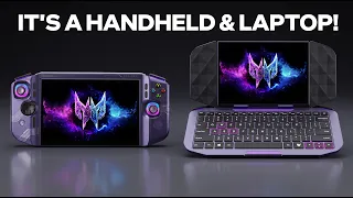 ACER Has A Crazy Handheld That Folds Into A Laptop!