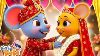 Aaj chuhe ki shadi hai  | आज चूहे की शादी है | Hindi poems | nursery rhymes #chuhe