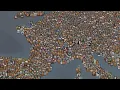 CK3 Timelapse but all baronies are counties and start independent