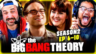 THE BIG BANG THEORY S2 E6-10 REACTION - PENNY DECLARES WAR ON SHELDON