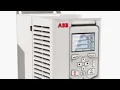 ABB ACH580 VFD SETTING