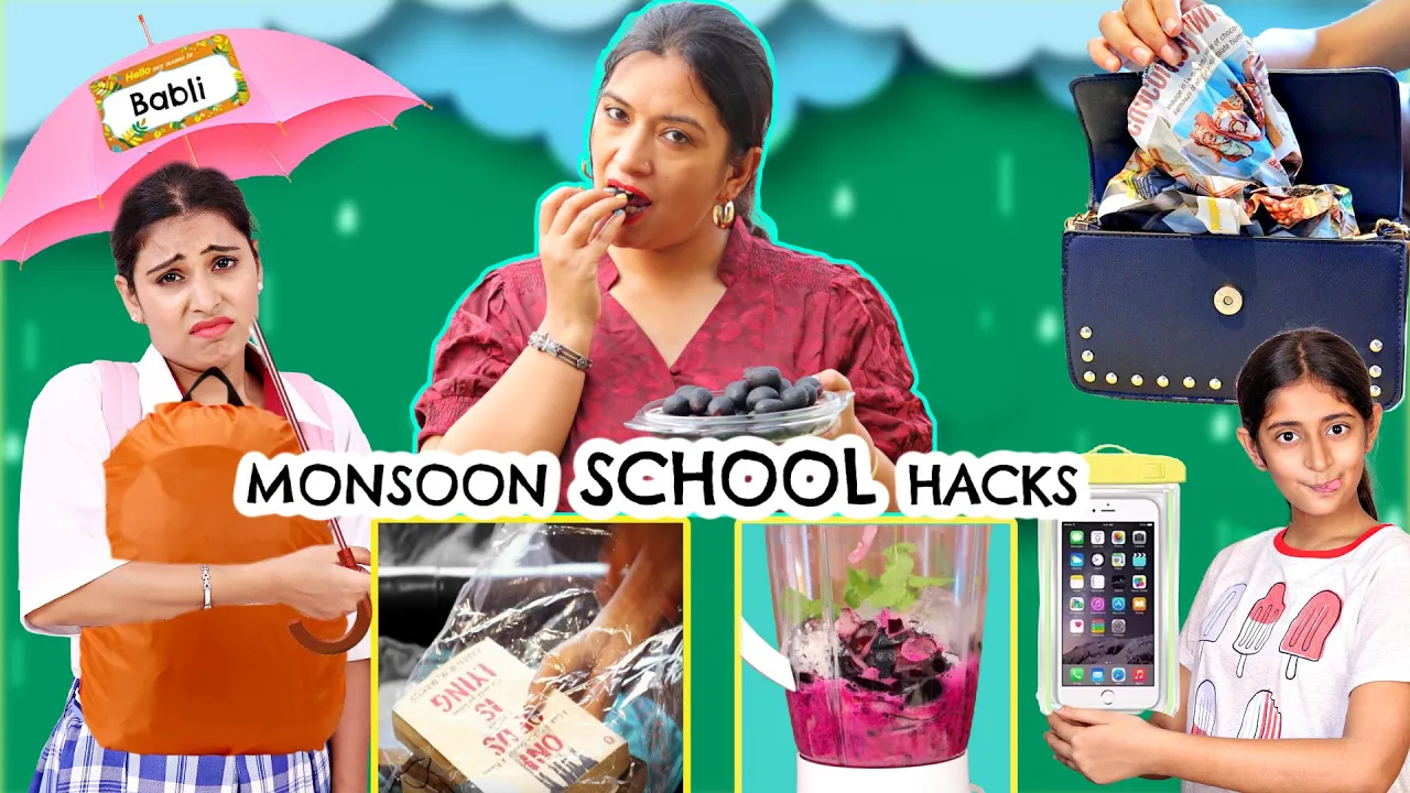 Monsoon SCHOOL Life HACKS   Instant Home Hacks   CookWithNisha