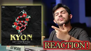 Pakistani Reaction on Punjabi Song KYON | ROBYN SANDHU | INTENSE | SAGAR DEOL