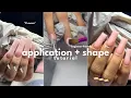 my secret to SMOOTH APPLICATION CRISPY SHAPE ACRYLIC NAIL TUTORIAL beginner friendly