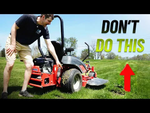 Download MP3 How to Operate a Zero Turn Mower (For Beginners)