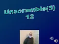 Unscramble 5 12 https www youtube com