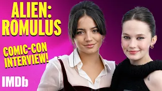 Cailee Spaeny Isabela Merced Face Real Creatures for ALIEN ROMULUS San Diego Comic-Con IMDb