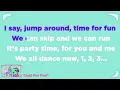 Dancing Sing-Along Song For Kids | BASHO & FRIENDS Just For Fun | Dance Party On Fun Street