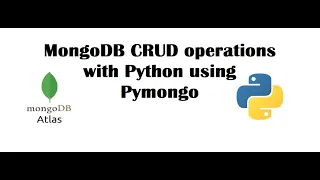 MongoDB CRUD operations with Python using Pymongo