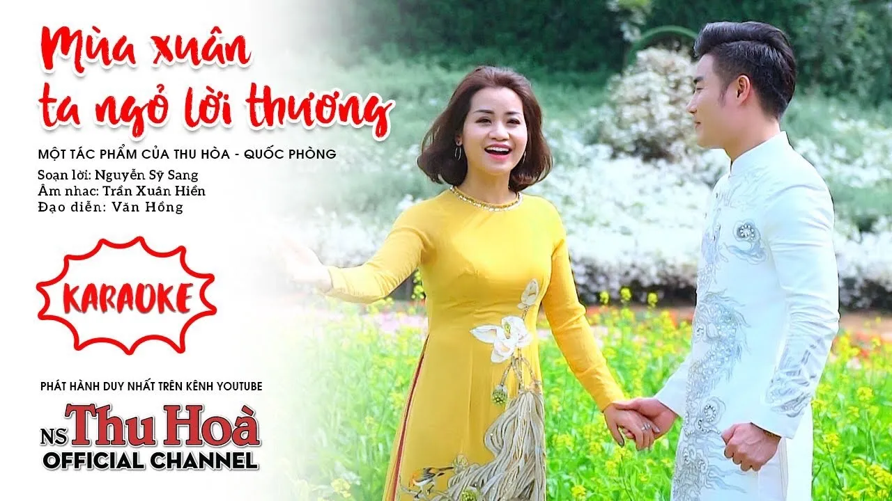 Karaoke chèo: Mùa Xuân Ta Ngỏ Lời Thương | Song ca cùng NS Thu Hòa