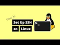 How to set up SSH on Linux Ubuntu Learn Vlog 1