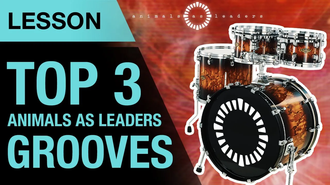 My 3 favorite Animals as Leaders Drum Grooves | Matt Garstka | Drum Lesson