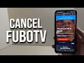 How to CANCEL FuboTV Subscription EASY