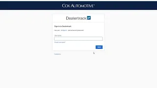 Reset Your Dealertrack Password or Login ID