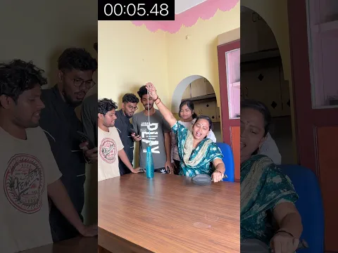 Straw in the bottle 🤯😂🔥 | Funny Challenge - 297 | #shorts #gankeevlogs