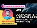 15 Components in Power Apps