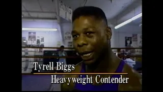 Pro Boxer Tyrell Biggs 1990