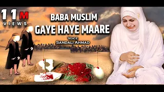 Moharam Naat 2023 - BABA MUSLIM ft. Sandali Ahmad -Kuch Bharosa Hai Jindagi - Imam hussain qawwali
