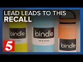 Lead leads to the recall of this water bottle