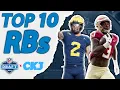 The Top 10 Running Backs In The 2024 NFL Draft